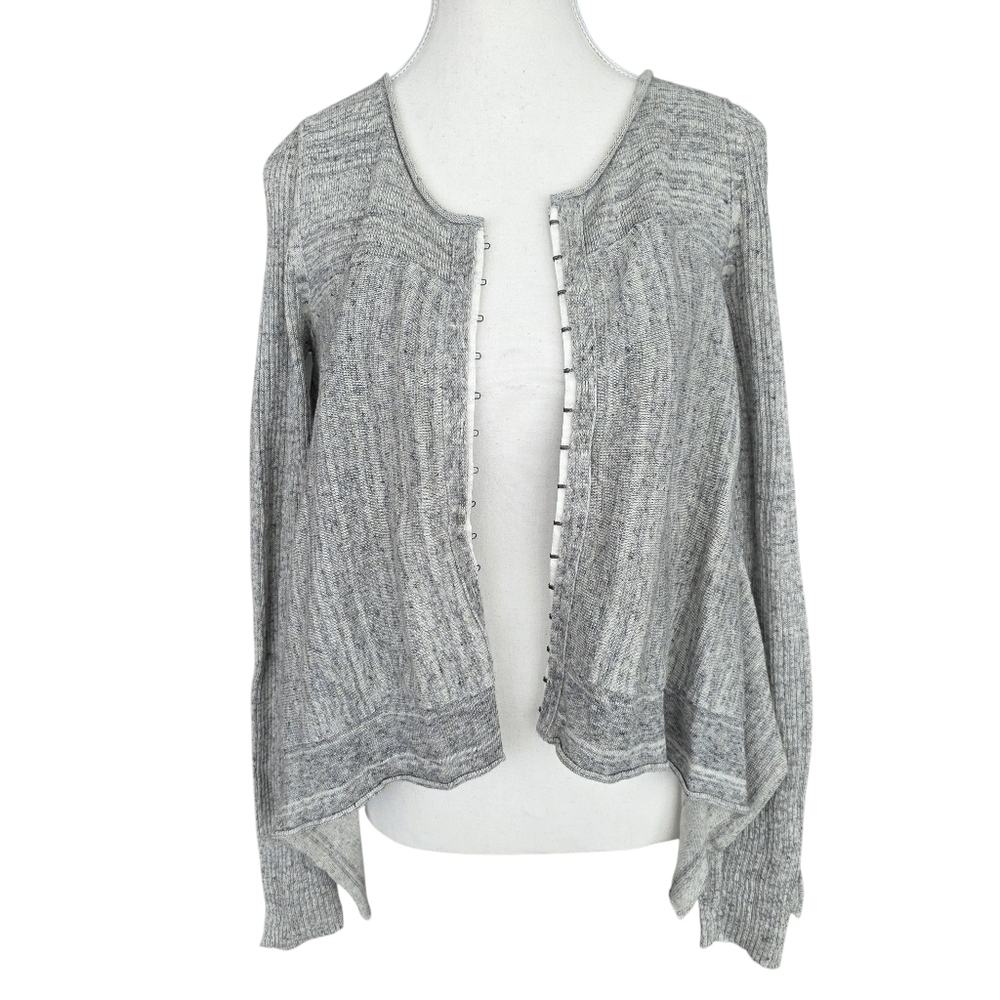 Free People Never Again Hook & eye Cardigan Size XS